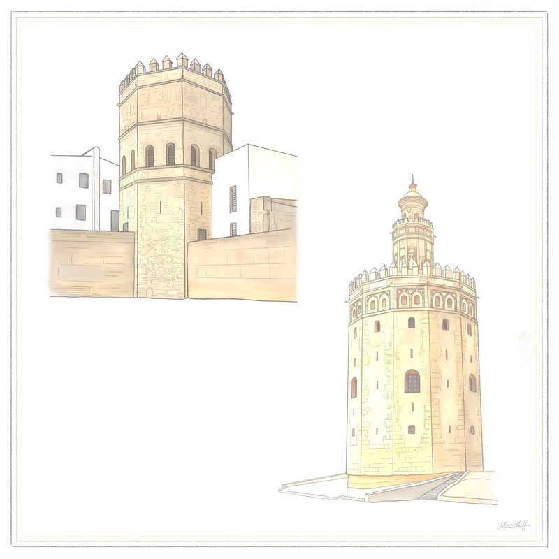 LAS TORRES DEL ORO Y DE LA PLATA