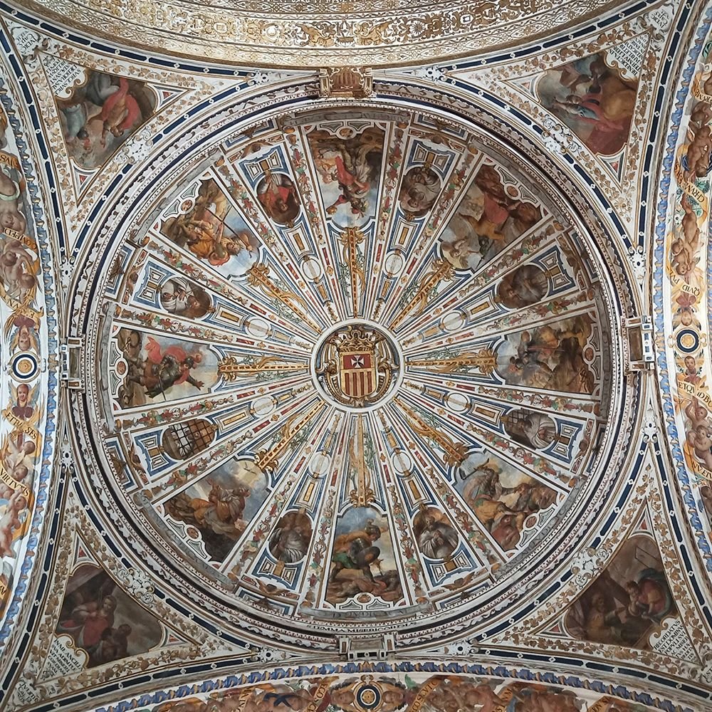 Cúpula de la antigua iglesia del Convento de la Merced - Museo Bellas artes sevilla