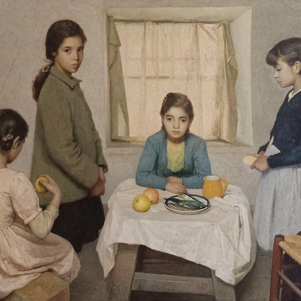 Niñas pobres de Rafael Martínez Díaz