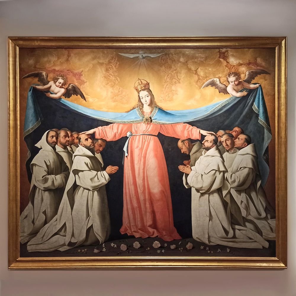 La Virgen de las Cuevas de Zurbarán
